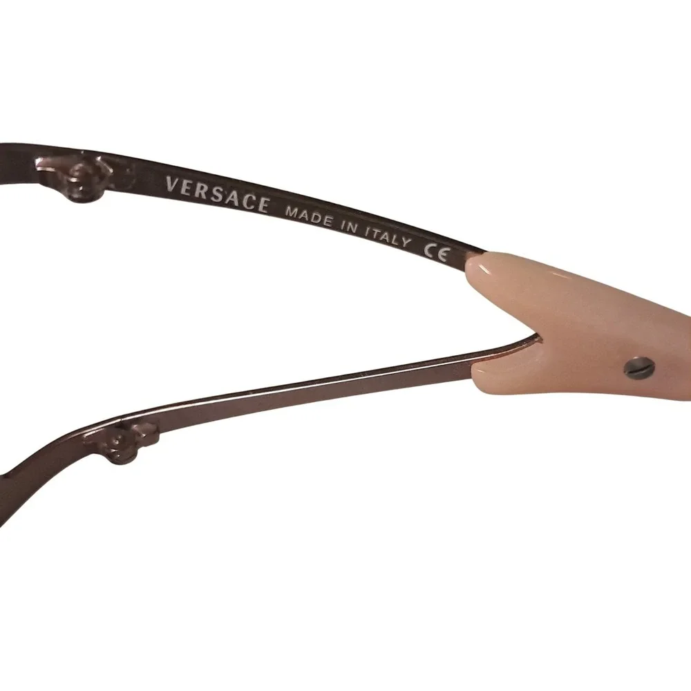 Versace Mod. 2048 Pink Wrap Sunglasses Vintage Made in Italy Y2K
